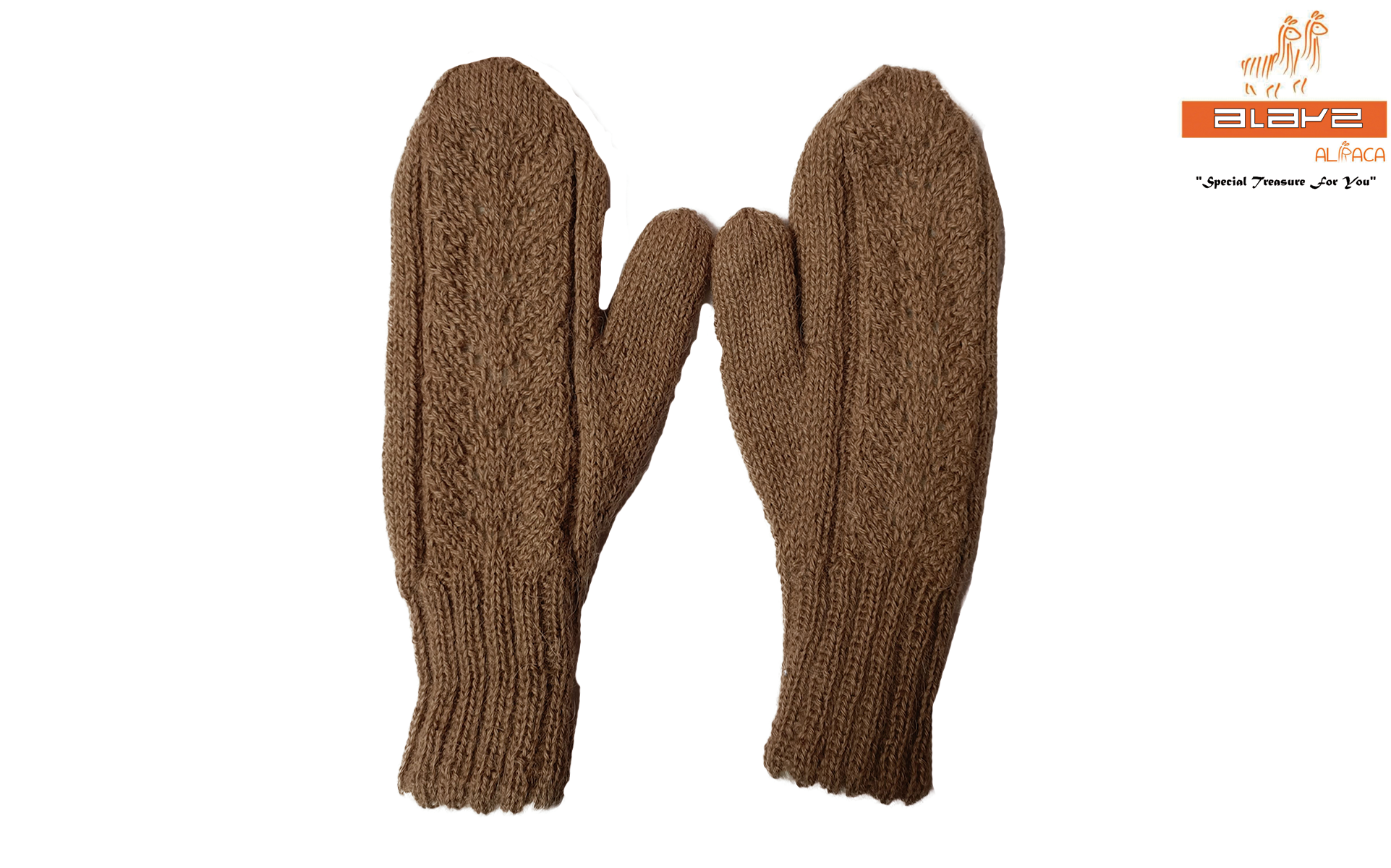 MANOPLA REVERSIBLE EN 100%  BABY ALPACA