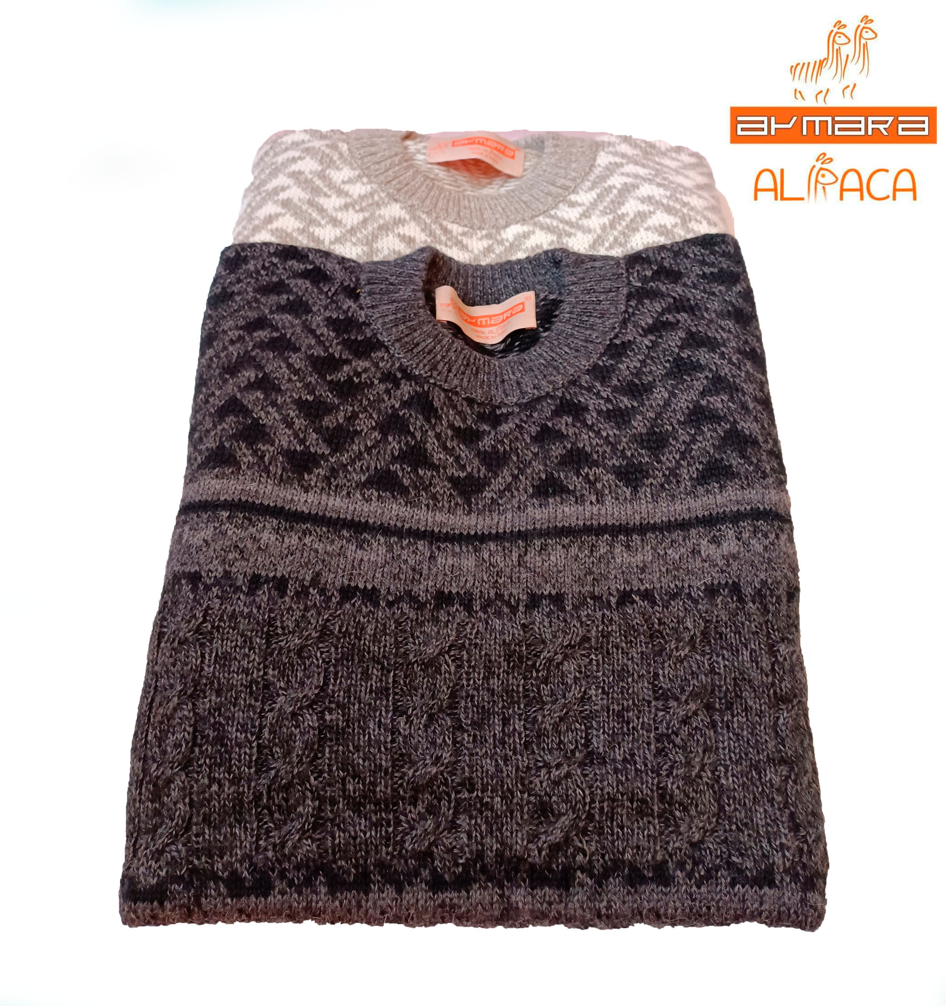 CHOMPA-CUELLO-CIRCULAR-100-ALPACA-TALLA-L-PIEZAS-UNICAS
